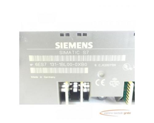 Siemens 6ES7131-1BL00-0XB0 Elektronikblock ET 200L E-Stand: 1 SN:C_K2327120 - Bild 6