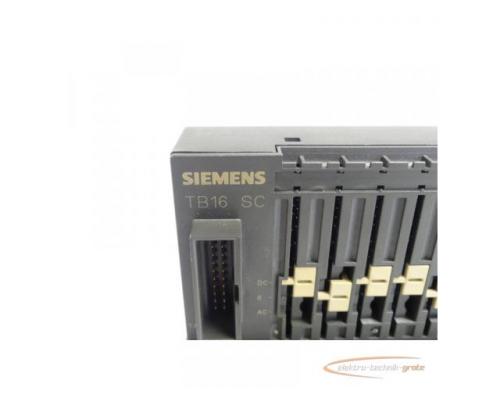 Siemens 6ES7120-0AH01-0AA0 Terminalblock TB 16 SC E-Stand: 2 SN:C_K2505462 - Bild 4