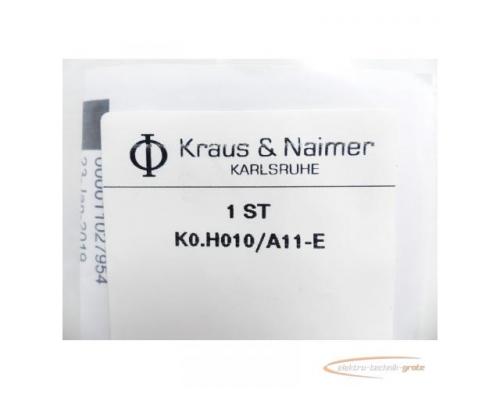 Kraus & Naimer K0.H010/A11-E Hilfsschalterblock - Bild 3