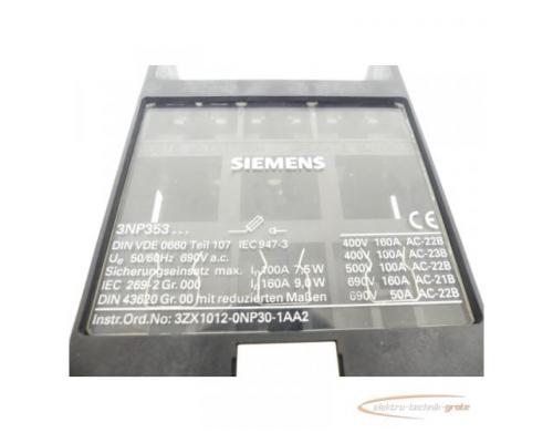 Siemens 3NP353 3ZX1012-0NP30-1AA2 Lasttrennschalter - Bild 5