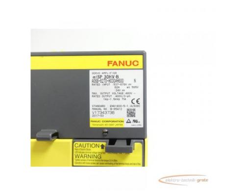 Fanuc A06B-6270-H030 # 600 Servo Amplifier Version: N SN:V17343736 - Bild 4
