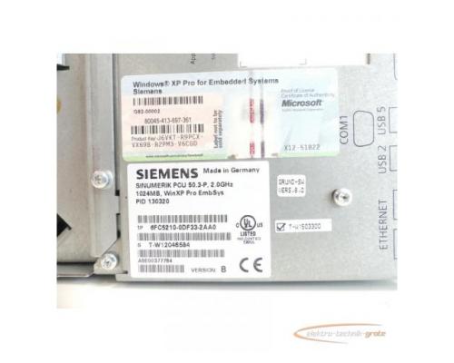 Siemens 6FC5210-0DF33-2AA0 PCU 50.3-P SN:T-W12046584 mit 6FC5247-0AF08-4AA0 - Bild 10