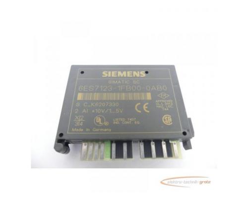 Siemens 6ES7123-1FB00-0AB0 Elektronikmodul SN C_K6207330 - Bild 3