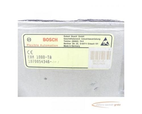 Bosch EBM 1000-TA 1070054346-201 SN:002125620 - ungebraucht! - - Bild 8