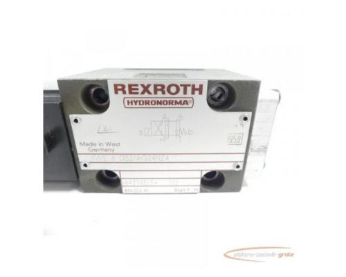 Rexroth 4WE 6 D52 / AG24NZ4 Wegeventil mit Hydronorma GU 35-4.S221 24 V Spule - Bild 5