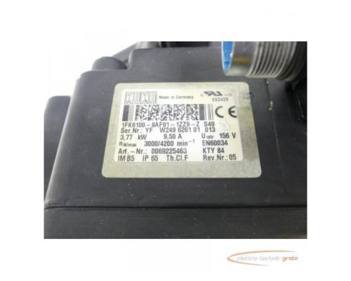 Kuka 1FK6100-8AF91-1ZZ9-Z S49 Servomotor SN:YFW249626101013 - Bild 5