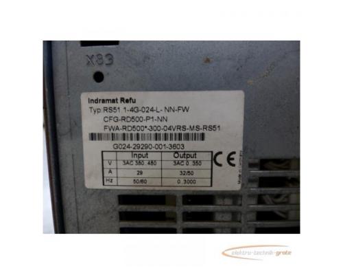 Rexroth Indramat Refu RD500 / RS51.1-4G-024-L-NN-FW Frequenzumrichter - Bild 7