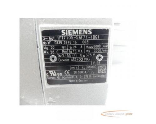 Siemens 1FT7105-5AF71-1BG1 Synchronmotor SN YFD339394616002 ungebraucht ! - Bild 5
