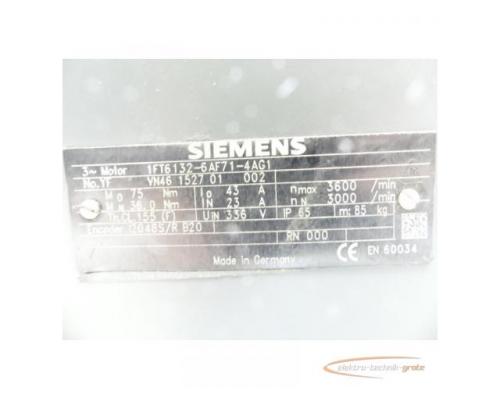 Siemens 1FT6132-6AF71-4AG1 Synchronservomotor SN YFVN46152701002 - Bild 6