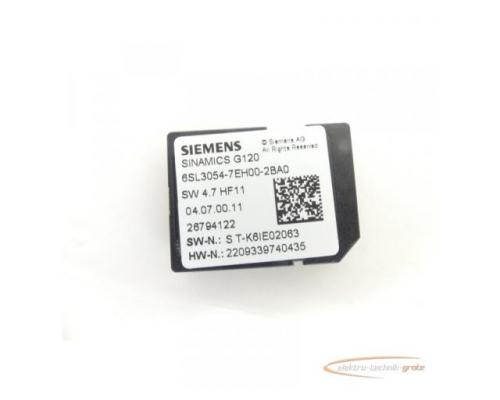 Siemens 6SL3054-7EH00-2BA0 SD-Karte SN T-K6IE02063 - Bild 3