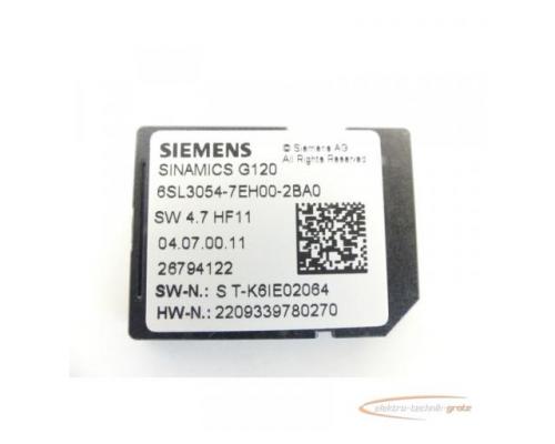 Siemens 6SL3054-7EH00-2BA0 SD-Karte SN T-K6IE02064 - Bild 3