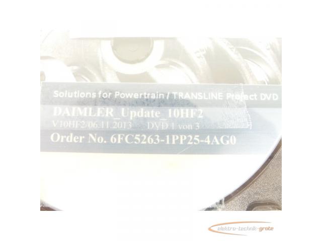 Siemens 6FC5263-1PP25-4AG0 Daimler Update 10HF2 3 DVD´s - 2