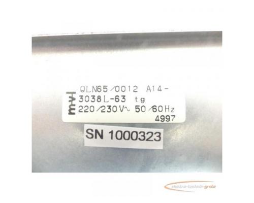 mvl QLN65/0012 A14-3038L-63 Querstrom-Lüftereinheit SN 1000323 - Bild 5