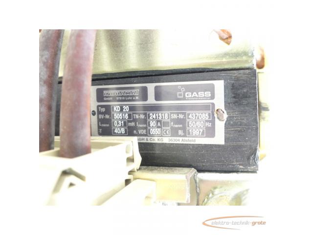Indramat KD 20 Transformator SN:437085 - 3