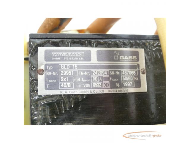 Indramat GLD 15 Transformator SN: 437066 - 3