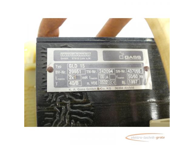 Indramat GLD 15 Transformator SN: 437055 - 3