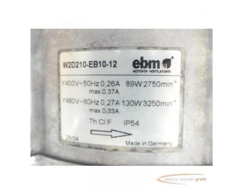Siemens 1PH7133-2NG02-0BC0 Kompakt-Asynchronmotor + ebm W2D210-EB10-12 Lüfter - Bild 6