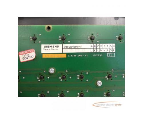 Siemens 6FX1130-0BA02 Tastatur E-Stand: B SN:6625 mit Bedientafelfront - Bild 3