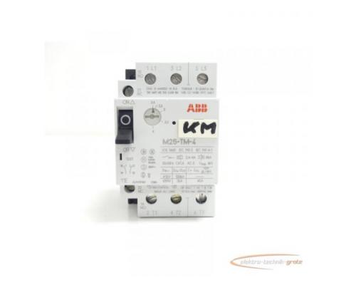 ABB M25-TM-4 Leistungsschalter 2,4 - 4 A max. - Bild 5