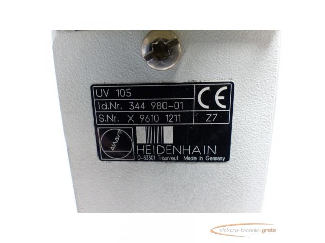 Heidenhain UV 105 Umrichter Id.Nr. 344 980-01 SN: X 9610 1211 - 5
