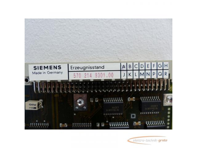 Siemens 6FC5111-0BA01-0AA0 Messkreisbaugruppe SN: T-K32028014 - 3