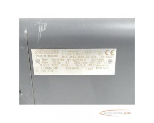 Siemens 1FT5072-0AF71-1 - Z SN:EJ493386803004 mit Binder 77 60013A00 Bremse - Bild 6