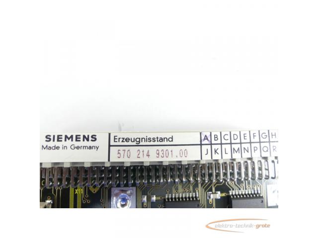 Siemens 6FC5111-0BA01-0AA0 Messkreisbaugruppe SN T-K62021099 Version B - 3