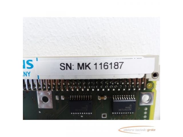 Siemens 6FC5111-0BA01-0AA0 Messkreisbaugruppe SN: MK 116187 Version B - 6
