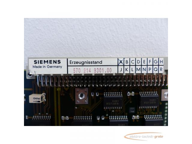 Siemens 6FC5111-0BA01-0AA0 Messkreisbaugruppe SN: T-L22002795 Version B - 5