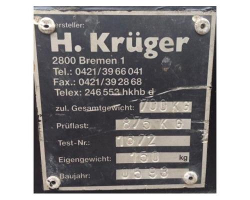 *Sonstige Krüger Fasslifter 200 l. mit Gabelzinkenaufnahme - Bild 5