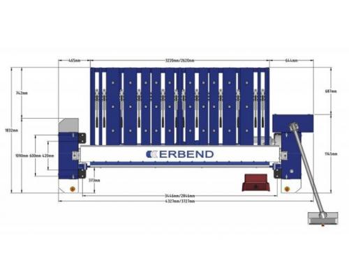 ERBEND MFG 2515 Schwenkbiegemaschine - Bild 5