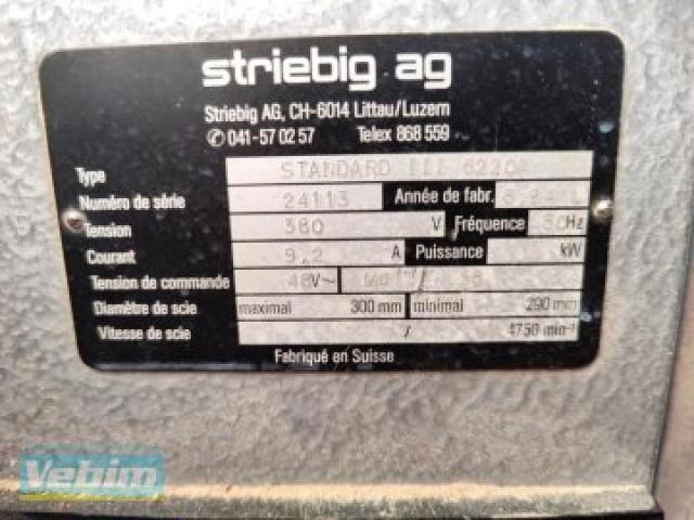 STRIEBIG STANDARD III 6220A Einblatt-Formatkreissägemaschine - 3