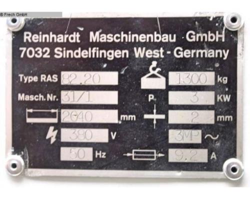 RAS 82.20 Tafelschere - mechanisch - Bild 5