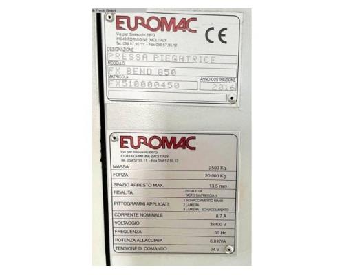 EUROMAC FX BEND 850 Abkantpresse - mechanisch - Bild 5
