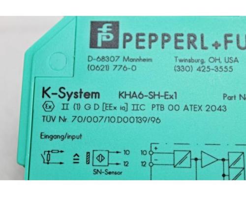 Pepperl+Fuchs KHA6-SH-Ex1 Schaltverstärker 046904 - Bild 5