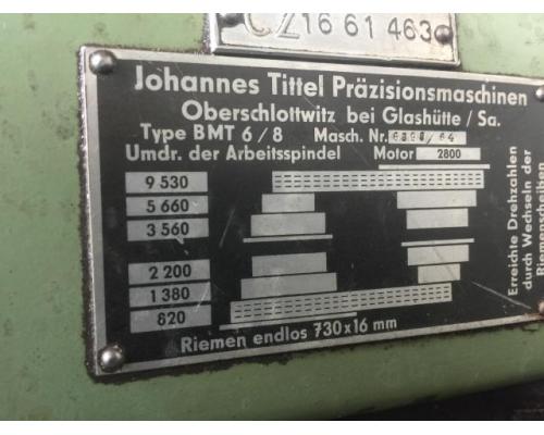 4-fach Reihenschnellbohrmaschine Fabr. Johannes TITTEL Typ BMT 6/8 - Bild 3