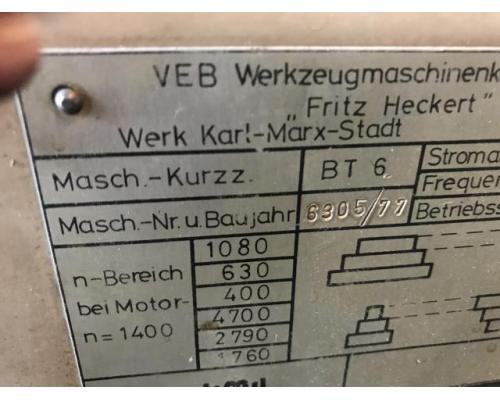 Kleine präzise 2-Kopf-Reihenbohrmaschine WMW Fritz Heckert Typ BT 6 - Bild 6