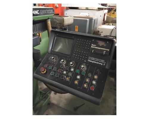 CNC Universal Werkzeugfräsmaschine Fabr. Deckel Typ FP 4 NC - Bild 3