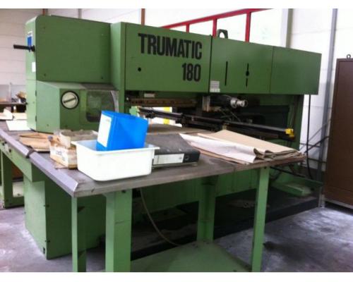 CNC-Stanz- und Nibbelmaschine TRUMPF Typ Trumatic 180 W - Bild 1