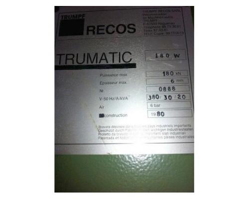 CNC-Stanz- und Nibbelmaschine TRUMPF Typ Trumatic 180 W - Bild 4