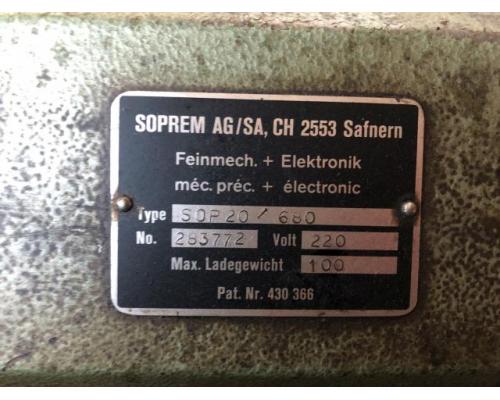 Elektrische Abrollhaspel Fabr. SOPREM Typ SOP 20/680 - Bild 3