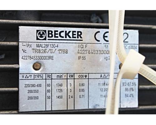 Becker Vakuumpumpe Kompressor U 4.100SA/K - Bild 3