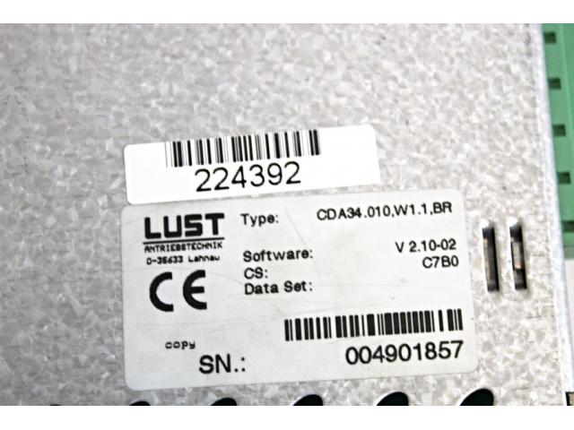 LUST CDA34.010,W1.1,BR Frequenzumrichter - 3