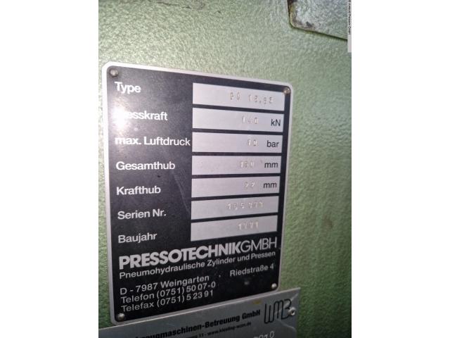 TOX-Pressotechnik PC 15.63 Einständerpresse - Hydraulisch - 1