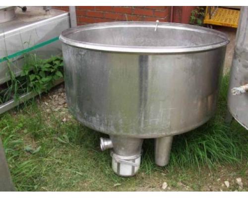 ca. 500 Liter Edelstahlbehälter Vorlaufbehälter