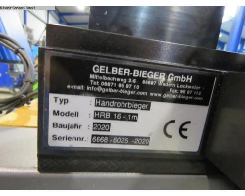 Gelber Bieger HRB 16 1000 D0HY0DA3 Rohrbiegemaschine - Bild 1