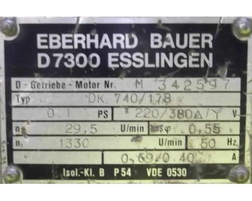 Getriebemotor 0,075 kW 29,5 U/min von Bauer – DK740/178 - Bild 9