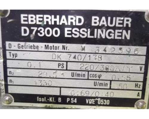 Getriebemotor 0,075 kW 29,5 U/min von Bauer – DK740/178 - Bild 14