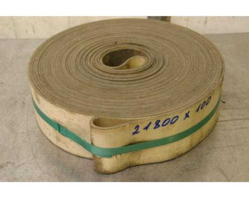 Förderbandgurt Breite 100 mm von Gummi – 100 x 21.800 mm