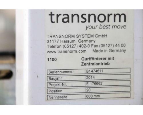 Förderband frequenzgeregelt von Transnorm – 15000 x 600 mm - Bild 5